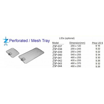 Perforated Mesh Trays